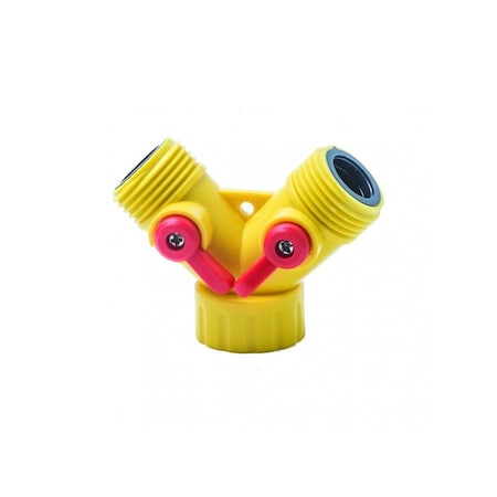 Herragro Plastic garden hose Y valve HG43021025